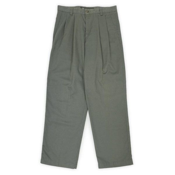 画像1: Early 00's DOCKERS 2タック チノトラウザー “OLIVE / DEADSTOCK” (1)