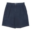 画像1: 90's Polo Ralph Lauren 2タック チノショーツ "TYLER SHORT / NAVY" (1)