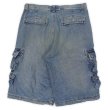 画像2: 90's Dickies マルチポケット デニムカーゴショーツ (2)