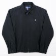 画像1: 00's Polo Ralph Lauren チンスト付き スウィングトップ "BLACK" (1)