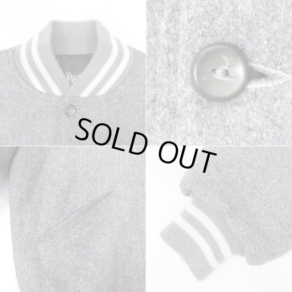 画像4: 80's BUTWIN ウール ボタンスタジャン "MADE IN USA" (4)