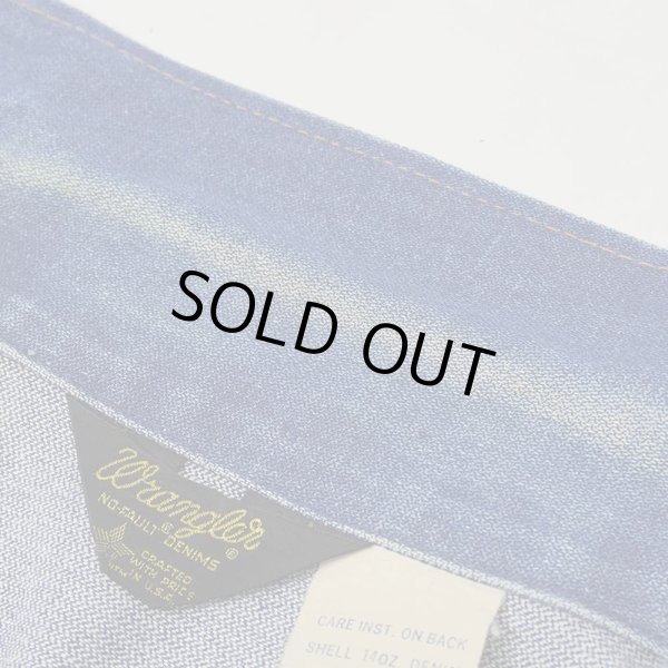 画像5: 80's Wrangler 74126NV デニムジャケット "MADE IN USA / size48" (5)