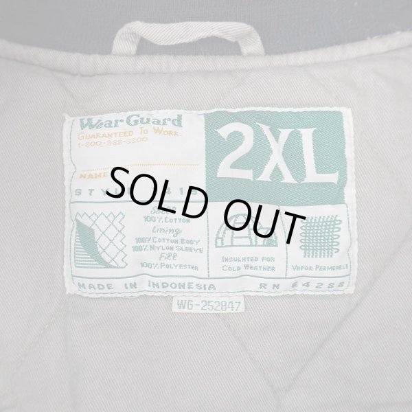 画像3: 90's MOTOROLA ブラックデニムスタジャン (3)