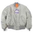 画像1: 90-00's ALPHA INDUSTRIES MA-1 フライトジャケット "DEADSTOCK / MADE IN USA" (1)