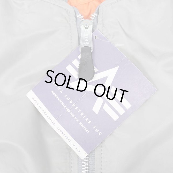 画像3: 90-00's ALPHA INDUSTRIES MA-1 フライトジャケット "DEADSTOCK / MADE IN USA" (3)