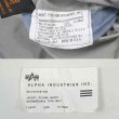 画像4: 90-00's ALPHA INDUSTRIES MA-1 フライトジャケット "DEADSTOCK / MADE IN USA" (4)