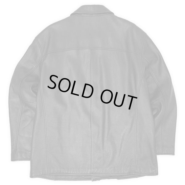 画像2: 90's J.Ferrar パデット レザージャケット (2)