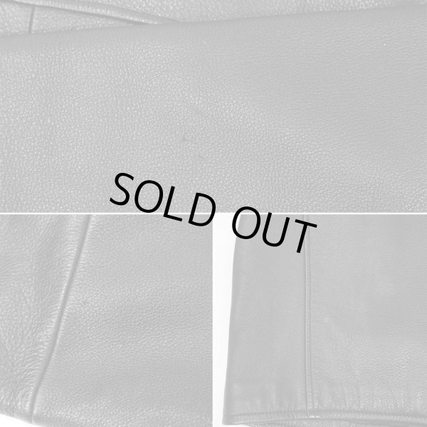 画像4: 90's J.Ferrar パデット レザージャケット (4)