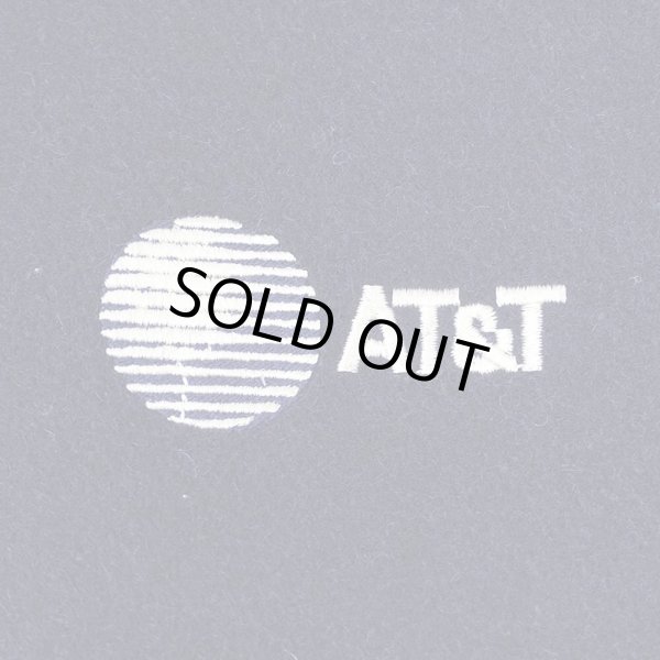 画像2: 00's AT&T レザー切り替え ウールスタジャン "MADE IN CANADA" (2)