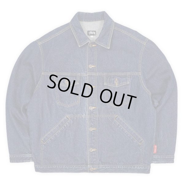 画像1: 90's Stussy デニムトラッカージャケット “MADE IN AUSTRALIA” (1)