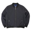 画像1: 00's DOCKERS MA-1 type ナイロンブルゾン "BLACK" (1)