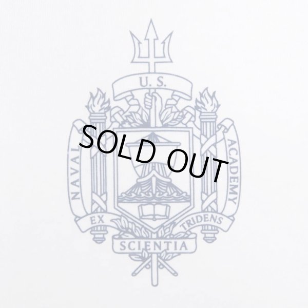 画像3: 90's US. Naval Academy トリムTシャツ “MADE IN USA / DEADSTOCK” (3)