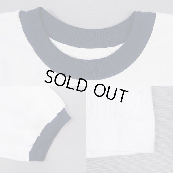 画像4: 90's US. Naval Academy トリムTシャツ “MADE IN USA / DEADSTOCK” (4)