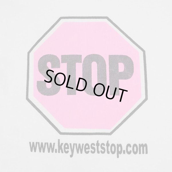 画像2: 00's KEY WEST “STOP” プリントTシャツ (2)