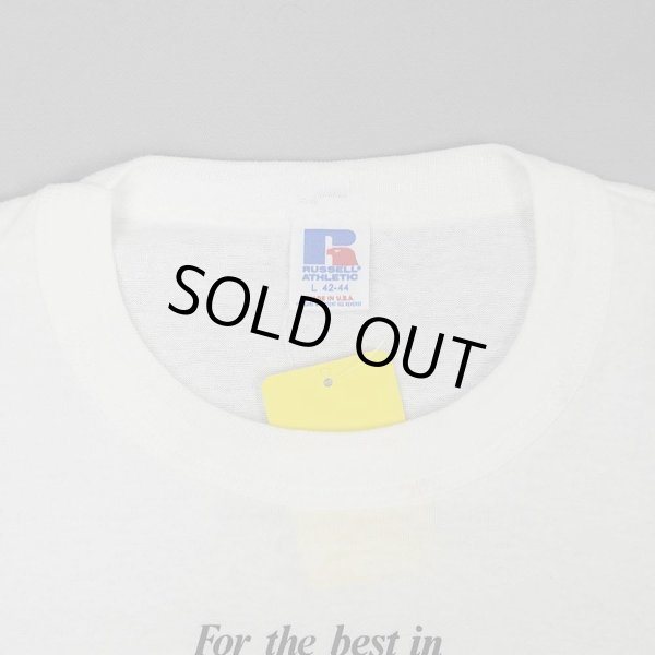 画像3: 80's Leisure Graphics 企業プリントTシャツ "RUSSELL body / MADE IN USA / DEADSTOCK" (3)