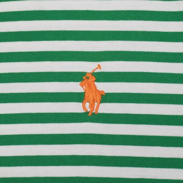 画像3: 00's Polo Ralph Lauren ボーダーTシャツ “GREEN × WHITE” (3)