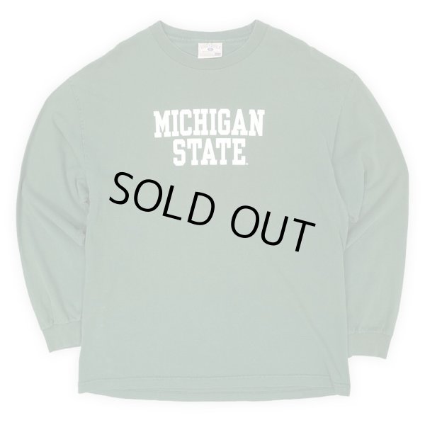 画像1: 00's MICHIGAN STATE L/S カレッジプリントTシャツ (1)
