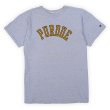 画像1: 80's Champion 88/12 染込みプリントTシャツ “PURDUE / MADE IN USA” (1)