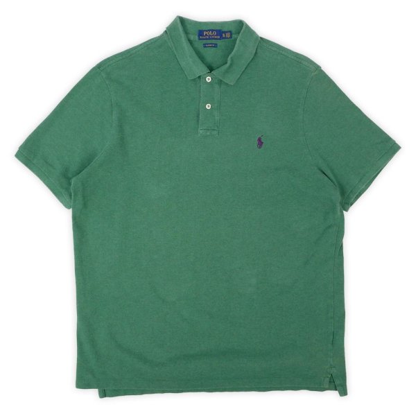 画像1: 00's Polo Ralph Lauren ポロシャツ "CLASSIC FIT / GREEN" (1)