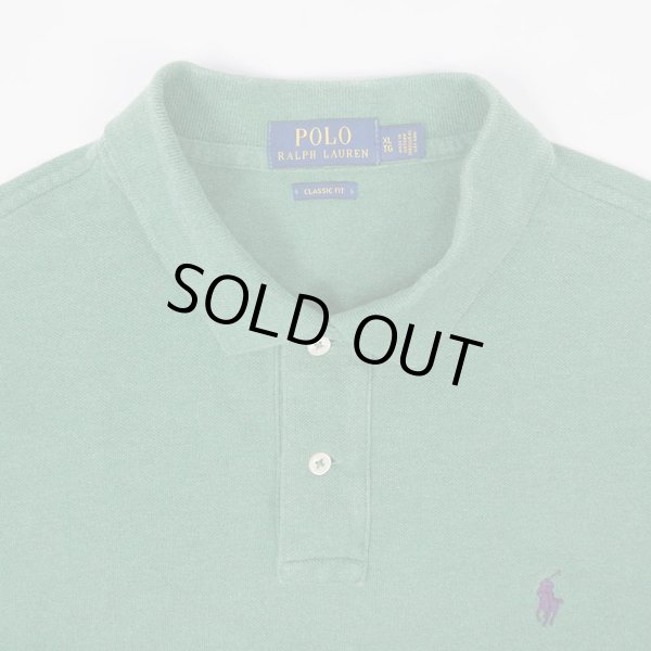 画像4: 00's Polo Ralph Lauren ポロシャツ "CLASSIC FIT / GREEN" (4)