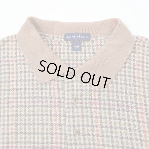 画像3: 00's LANDS' END L/S ポロシャツ (3)