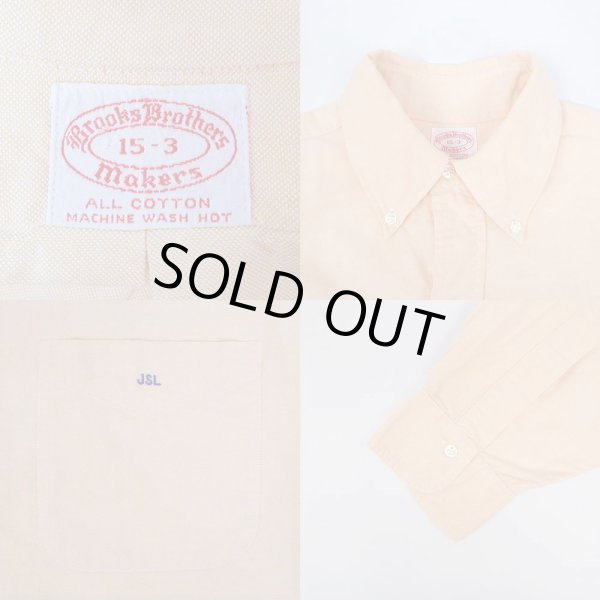 画像3: 60's Brooks Brothers ボタンダウンシャツ "6ボタン / MADE IN USA" (3)