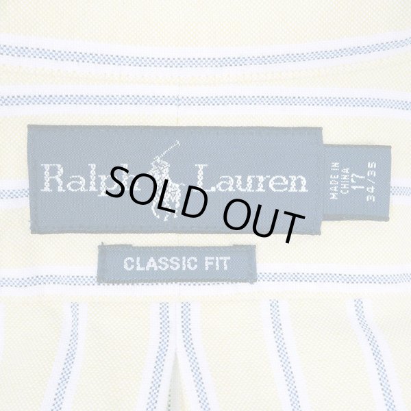 画像2: 90-00's Polo Ralph Lauren マルチストライプ柄 ボタンダウンシャツ "CLASSIC FIT" (2)