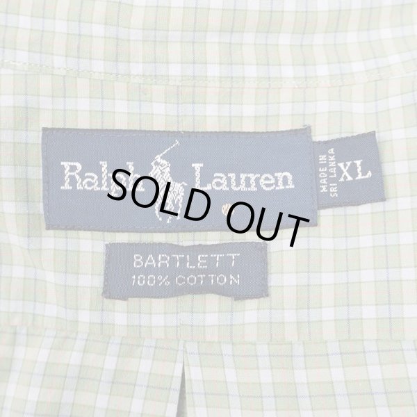 画像2: 90's Polo Ralph Lauren S/S ボタンダウンシャツ “BARTLETT” (2)