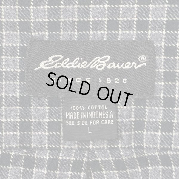 画像2: 00's Eddie Bauer フランネルシャツ (2)