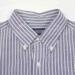 画像3: 90's LANDS' END S/S シアサッカー ボタンダウンシャツ “STRIPE” (3)