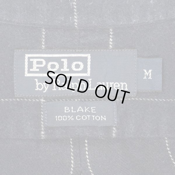 画像2: 90's Polo Ralph Lauren フランネル ボタンダウンシャツ "BLAKE" (2)
