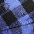 画像4: 00's Field & Stream ブロックチェック柄 ヘビーネルシャツ "Blue × Black" (4)