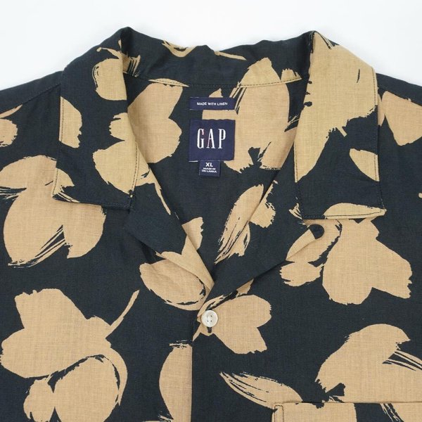 画像3: 00's GAP 総柄 オープンカラーシャツ (3)