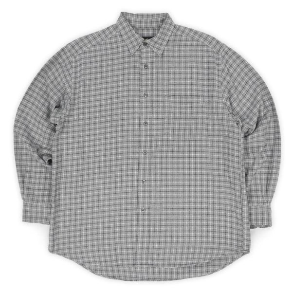 画像1: 00's Eddie Bauer レギュラーカラー フランネルシャツ (1)