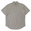 画像1: 00's Eddie Bauer S/S シアサッカーボタンダウンシャツ (1)