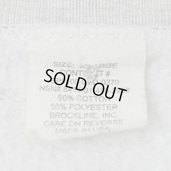 画像2: Early 00's US.ARMY ロゴプリント スウェット "MADE IN USA" (2)