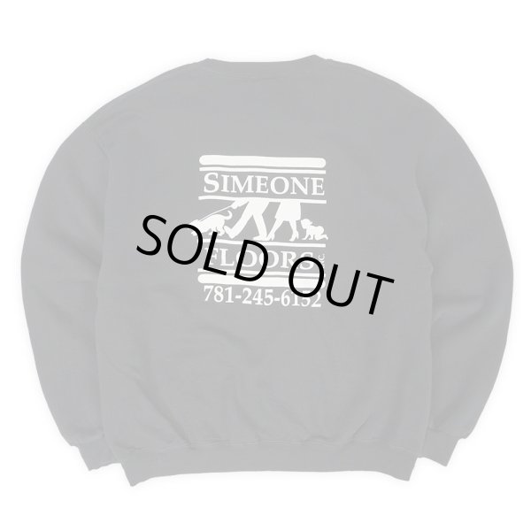 画像2: 90-00's RUSSELL 両面プリント スウェット "BLACK" (2)