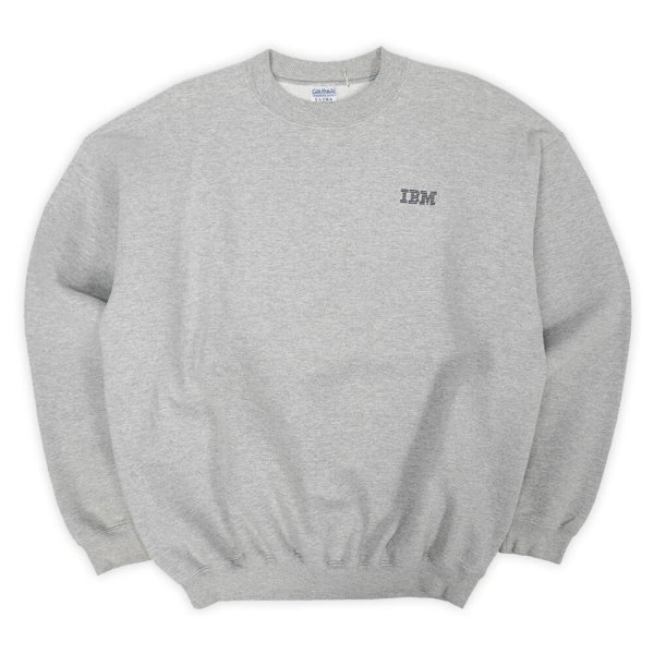 画像1: 00's IBM ロゴスウェット (1)