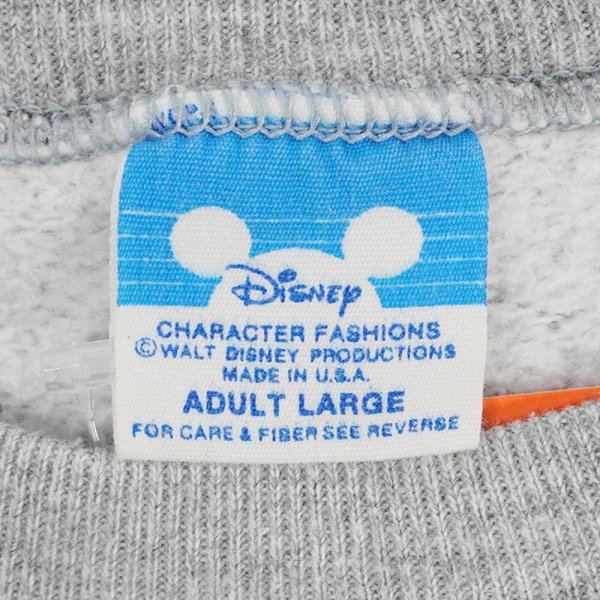画像2: 80's Disney Mickey Mouse キャラクタースウェット "MADE IN USA" (2)