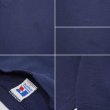 画像4: 90's RUSSELL 前V ブランクスウェット "NAVY / MADE IN USA" (4)