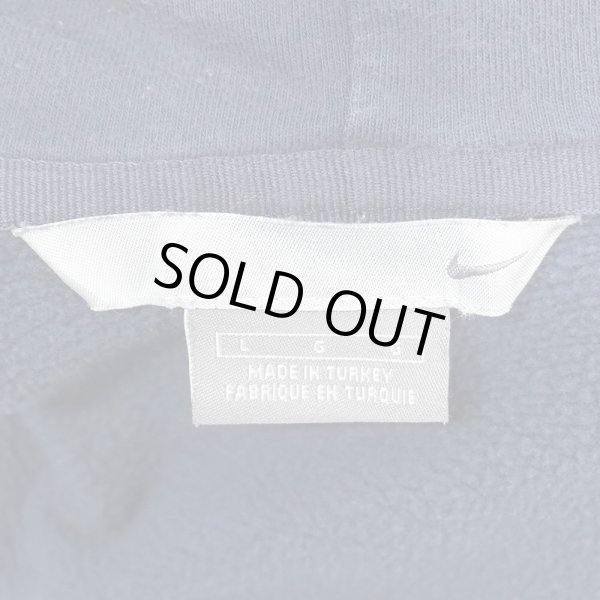 画像2: 00's NIKE ロゴワッペン スウェットパーカー (2)