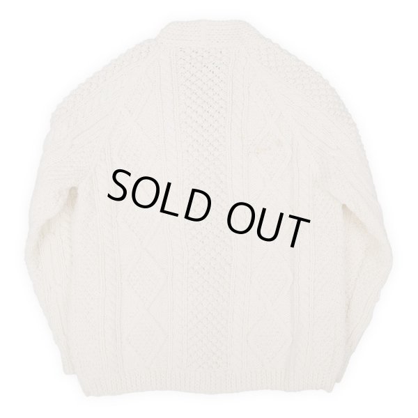 画像2: 80's John Molloy フィッシャーマンカーディガン "MADE IN IRELAND" (2)