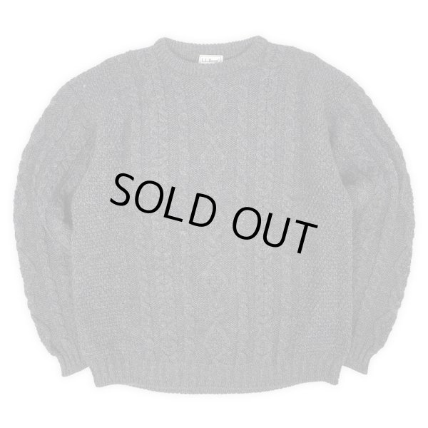 画像1: 80-90's L.L.Bean フィッシャーマンセーター "MADE IN IRELAND" (1)