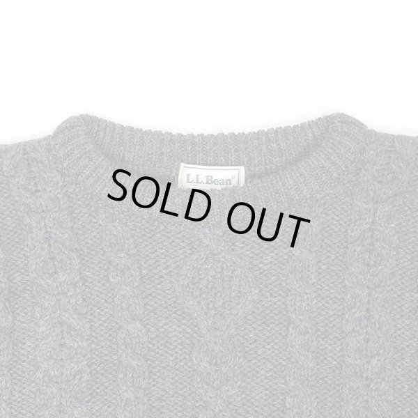 画像3: 80-90's L.L.Bean フィッシャーマンセーター "MADE IN IRELAND" (3)