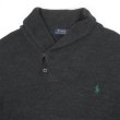 画像3: 00's Polo Ralph Lauren ショールカラー コットンニット (3)