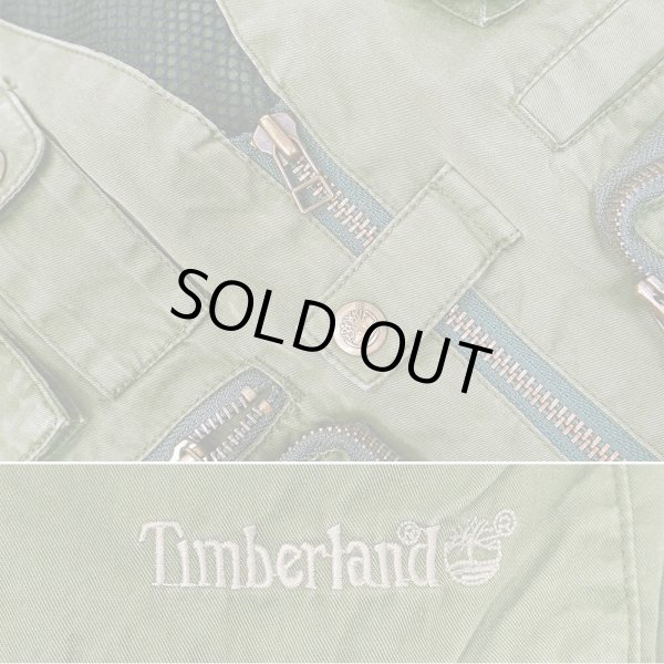 画像4: 90's Timberland フィッシングベスト (4)