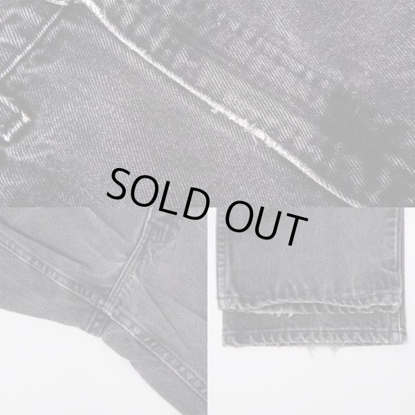 画像5: 90's Levi's 550 ブラックデニムパンツ "MADE IN USA" (5)