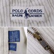 画像4: 90's Polo Ralph Lauren 2タック 太畝コーデュロイトラウザー “ANDREW PANT / LIGHT BEIGH” (4)