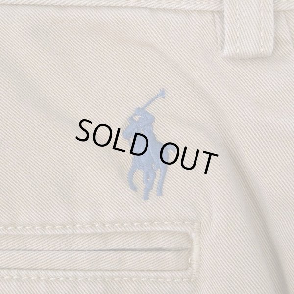 画像3: 90's Polo Ralph Lauren 2タック チノトラウザー “ETHAN PANT / LIGHT BROWN” (3)