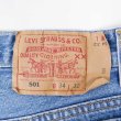 画像3: 90's Levi's 501 デニムパンツ "MADE IN USA / 実寸W32 L31" (3)